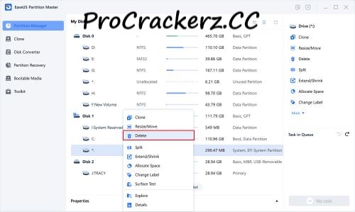 EaseUS Partition Master Cracked Code 2024 Free